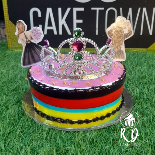 Customize Cake For Girls