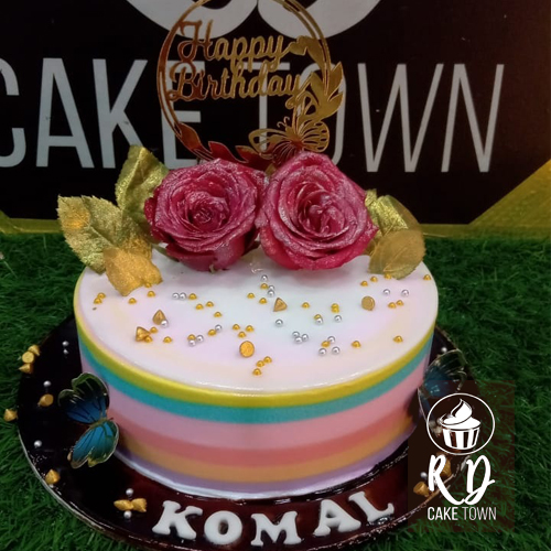 Customize Cake For Girls